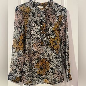 H&M Floral Blouse Size: 2